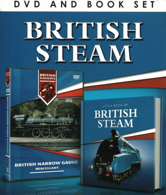 BRITISH STEAM DVD & Book Gift Set - Click Image to Close