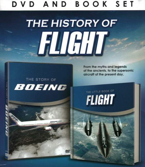 THE HISTORY OF FLIGHT DVD & Book Gift Set - Click Image to Close