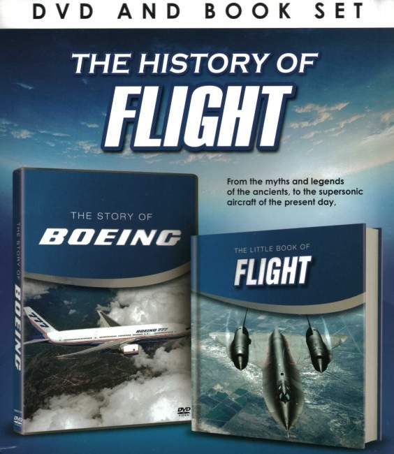 THE HISTORY OF FLIGHT DVD & Book Gift Set - Click Image to Close