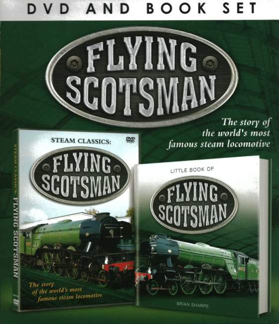 FLYING SCOTSMAN DVD & Book Gift Set - Click Image to Close