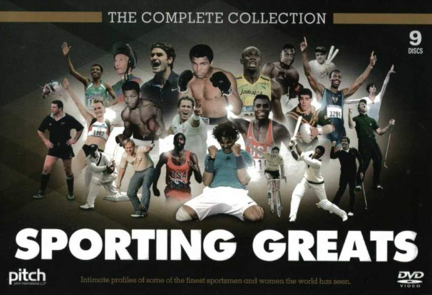 SPORTING GREATS THE COMPLETE COLLECTION 9 DVD BOXSET - Click Image to Close