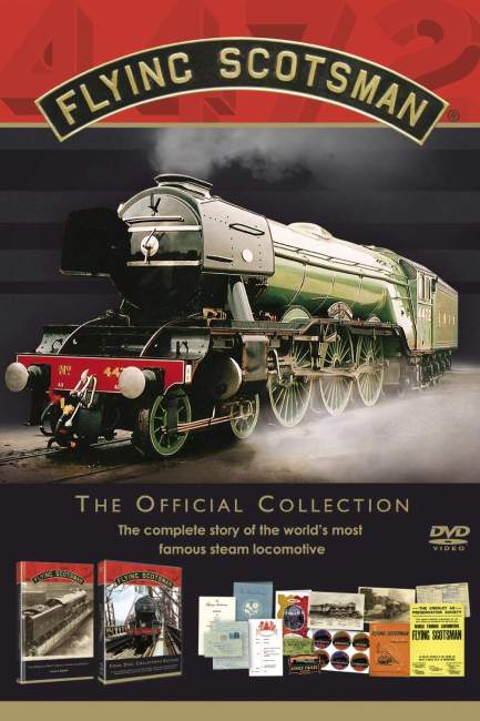 FLYING SCOTSMAN 4 DVD BOXSET OFFICIAL BOOK & MEMORABILIA - Click Image to Close