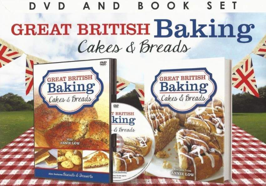GREAT BRITISH BAKING CAKES & BREADS 4 DVDSET - Click Image to Close