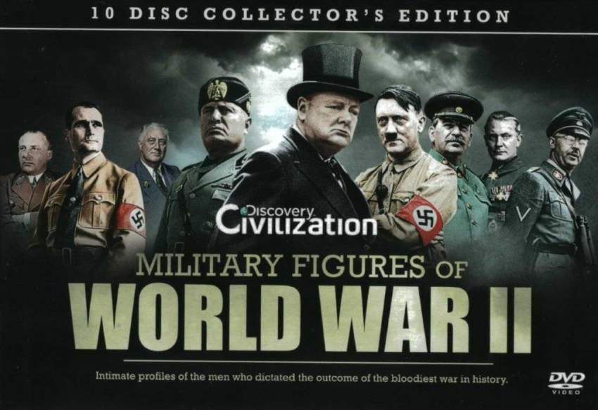 MILITARY FIGURES OF WORLD WAR 2 10 DVD BOXSET - Click Image to Close