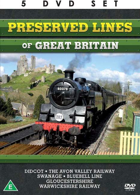 PRESERVED LINES OF GREAT BRITAIN 5 DVD SET COLLECTION - Click Image to Close