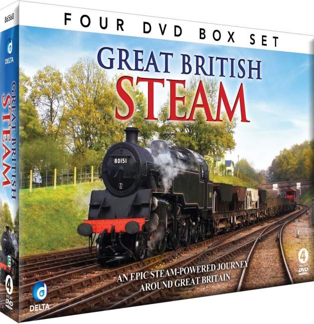 GREAT BRITISH STEAM 4 DVD BOXSET - Click Image to Close
