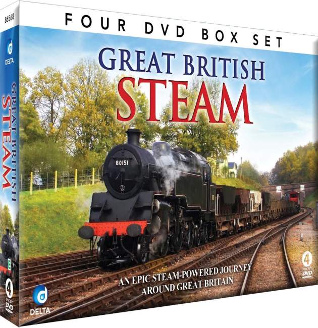 GREAT BRITISH STEAM 4 DVD BOXSET - Click Image to Close