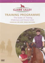TRAINING PROGRAMME: SCALES OF TRAINING Vol 4 Claire Lilley - Click Image to Close