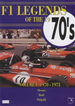 F1 LEGENDS OF THE 1970'S Vol 1 1970 - 1973 - Click Image to Close
