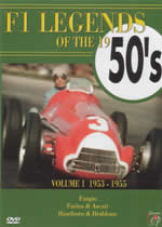 F1 LEGENDS OF THE 1950'S Vol 1 1953 - 1955