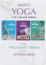 SIMPLE YOGA FOR PREGNANCY, BIRTH AND AFTERWARDS Triple DVDset - Click Image to Close