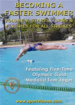 BECOMING A FASTER SWIMMER Vol 5 Starts, Turns & Finishes - Click Image to Close